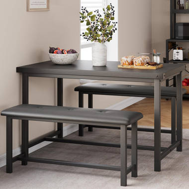 Grey dining benches hot sale